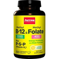 Jarrow Formulas, Inc. Vegan Methyl B-12 & Methyl Folate Extra Strength - Lemon