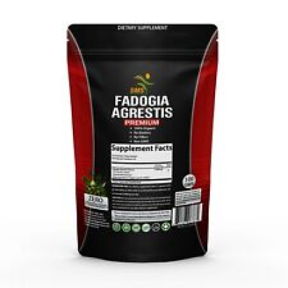 Fadogia Agrestis 1,000Mg/Serving (100 VegiCaps) Powerful Organic 10:1 Extract