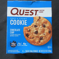 (4) Quest Soft & Chewy Cookie Chocolate Chip 2.08 Oz Each !