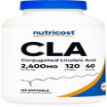 Nutricost CLA (Conjugated Linoleic Acid) 2,400mg, 120 Softgels, 40 Servings