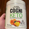 sparta nutrition cogni keto 40 servings peach mango