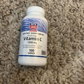 RITE AID Vitamin C 1000mg Immune Support with Rose Hips 100 Tablets Exp 1/24