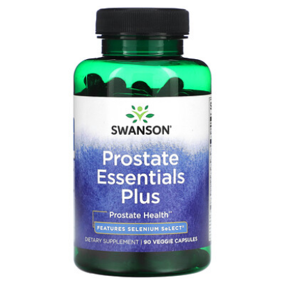 Swanson, Prostate Essentials Plus, 90 Veggie Capsules