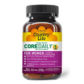 Country Life Core Daily-1 Multivitamins for Women, Energy Support, 60 Tablets, 2 Month Supply, Certified Gluten Free, Certified Vegetarian