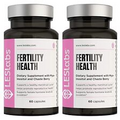 2 Packs Myo-Inositol, Vitex, DIM, Folate- LES Labs Prenatal Fertility PCOS Safe
