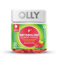 OLLY Metabolism Gummy Rings ~ 30 Gummies - Snappy Apple Flavor Exp 02/24