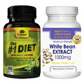 Green Coffee White Kidney Bean Extract Weight Loss Fat Burn Dietary Supplements