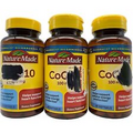 (3) Nature Made CoQ10 Softgels - 100 MG. 40 Count    FREE SHIPPING! Exp-03/2025+