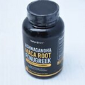 Natgrown Ashwagandha + Maca Root + Fenugreek Extract Capsules Supplement 120 ct