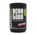 NutraBio BCAA 5000 Powder - Vegan Fermented BCAAs - Supports Lean Muscle Growth, Recovery, Endurance - Zero Fat, Sugar, and Carbs - 60 Servings - Watermelon