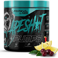 Primeval Labs Ape Pumps Natural Pre Workout Powder | Caffeine Free Preworkout for Endurance, Muscle Growth, Strength & Hydration Beta Alanine, L Citrulline, Agmatine | Cherry Lemonade 40 Servings
