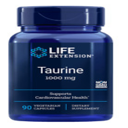Life Extension Taurine - 1000 mg - 90 Vegetarian Capsules
