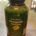 Irwin Naturals Ashwagandha Mind & Body Extra Strength Stress Help 60 Gels Ex7/24