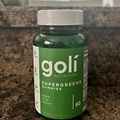 Goli Nutrition Supergreens Gummies, Supplement. New and Unopened