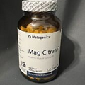 MAG CITRATE by METAGENICS 120 Tablets Healthy Muscle Function NEW Exp 10/2024