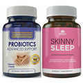 Probiotics Digestive Balance Skinny Sleep Supports Weight Loss Dietary Capsules