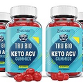 Justified Laboratories (10 Pack) Tru Bio Keto Gummies 1000MG ACV with Pomegranate Juice Beet Root B12 600 Gummys