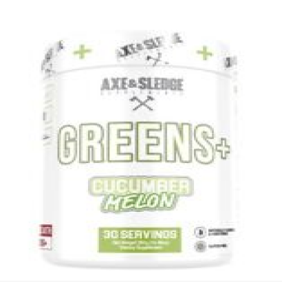 Axe & sledge Superfood Greens + Cucumber Melon Ashwagandha KSM 66 Probiotic