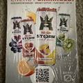 Reign Storm Clean Energy Drink (Monster Energy) Stickers 20pack Zero Sugar 7x5