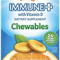 Emergen-C Immune+ Chewables 1000mg Vitamin C with Vitamin D Tablet 42 Pieces