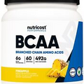 Nutricost BCAA 2:1:1 Powder (Pineapple) 60 Servings - 6G Per Serving