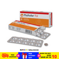 5 Box MALTOFER FOL CHEWABLE TABLETS 30'S  For Iron Deficiency Free Shipping