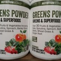 2 NutritionWorks® 9.88 Oz Berry Flavor 28 Servings Greens & Superfoods Powder