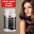 100% Natural Multi Collagen Peptides Anti Aging Skin Collagen Pills 90 Capsules