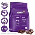 5KG  - WHEY PROTEIN ISOLATE / CONCENTRATE -  MOCHA WPI WPC