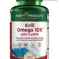 Purity Products Krill Omega 10X with CoQ10