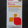 GNC Multivitamin + Focus Multivitamin + Brain Benefits 120 Tablets !