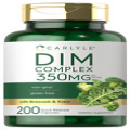 DIM Supplement Complex | 350mg | 200 Capsules | Vegetarian | by Carlyle