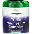 Swanson, Triple Magnesium Complex 400 mg 300 capsules