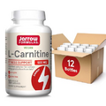 Jarrow Formulas L-Carnitine 500 mg, Dietary Supplement, Support for Cellular Energy Production, 50 Veggie Capsules, 50 Day Supply Daily (Pack of 12)
