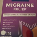 Hyland's Migraine Relief Hyland's Naturals 100 Tablet Count Box