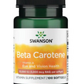 Beta-Carotene (Vitamin A) - 10000 IU - 100 softgels SWANSON Provitamin A