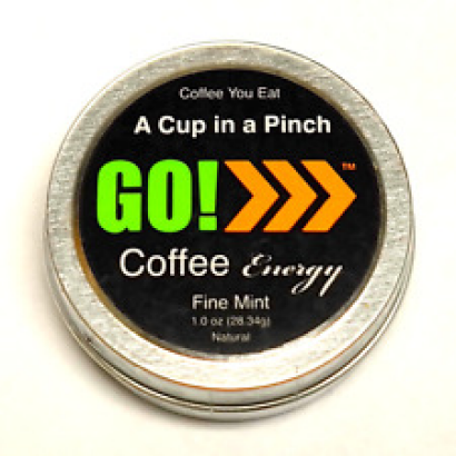 GO! Fine Mint 16 Tins Coffee Energy- Burn Fat - Coffee Chew - Coffee You Eat