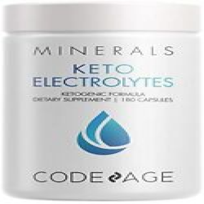 KETO ELECTROLYTES Capsules Ketogenic Low Carb Diet 180 Capsules by CODE AGE