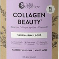 Collagen Beauty Collagen Peptides Blueberry Wildflower 225g Nutra Organics