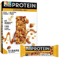BE-KIND Caramel Nut Protein Bar, 12 g Plant Protein, Gluten Free Snacks, high fibre, No Preservatives No Artificial Colors No Sweeteners, Pack of 12x50g