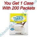 *200-Packs* Thick-It Original Food & Beverage Thickener Unflavored 0.21 Oz J589