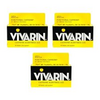 3 Pack Vivarin Caffeine Alertness Aid Safe & Effective 200Mg 40 Tablets Each