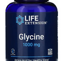 Life Extension GLYCINE 1000mg 100 Vegetarian Capsules GLYCIN