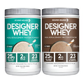 Designer Wellness, Designer Whey Meal Replacement Protein Powder, 1.72lb Vanilla & 1.72lb Chocolate Bundle