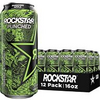 Rockstar Energy Drink Punched Hardcore Apple, 16oz Cans (12 Pack)