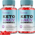 Optimal Keto ACV Gummies - Optimal Keto Gummys, Weight Loss OFFICIAL (2 Pack)
