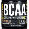 BCAA Powder by JBN. 30 Servings, 2:1:1 Ratio with Cluster Dextrin. Root Beer Flavor. Leucine, Isoleucine, Valine. Ignite Protein Synthesis & Muscle Recovery