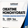 Nutricost Creatine Monohydrate Micronized Powder (1 KG) - Pure Creatine Monohydrate