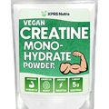 XPRS Nutra Vegan Creatine Monohydrate Powder - 226g of Premium Bulk Creatine Powder for Muscle Growth and Endurance - Vegan Friendly Instantized Creatine for Men and Women (8 oz)