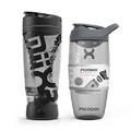 Promixx Original Shaker Bottle (MiiXR Edition) - Battery-powered for Smooth Protein Shakes - BPA Free, Original Mixr (Black) & (Graphite Grey Classic Shaker)